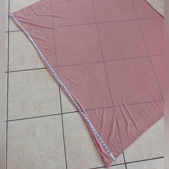 Halogen Blush Pink Cashmere Oversized Wrap Blanket Scarf - Picture 8 of 13
